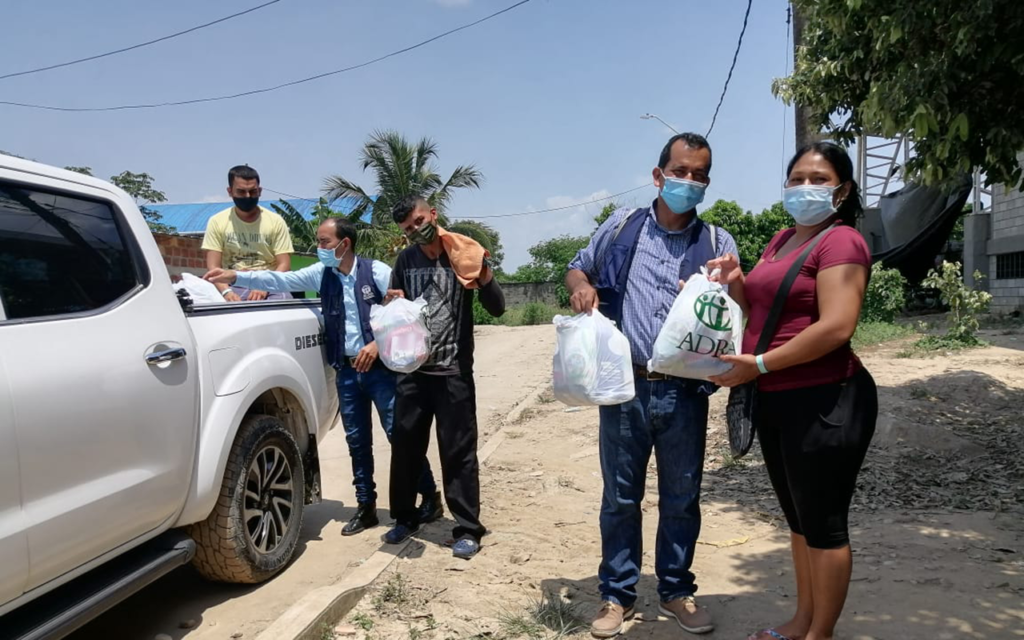 ADRA Colombia distributes 1,100 sets of personal hygiene items among Venezuelan migrants
