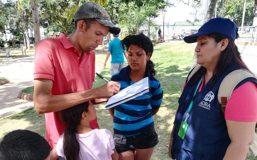 ADRA Colombia provides assistance to thousands of Venezuelan immigrants