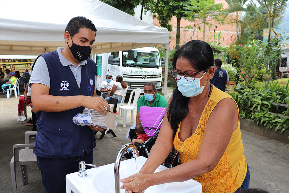 adra colombia unit wash station medellin